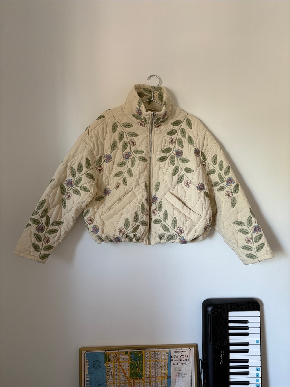 BLANK NYC CROPPED QUILTED COAT